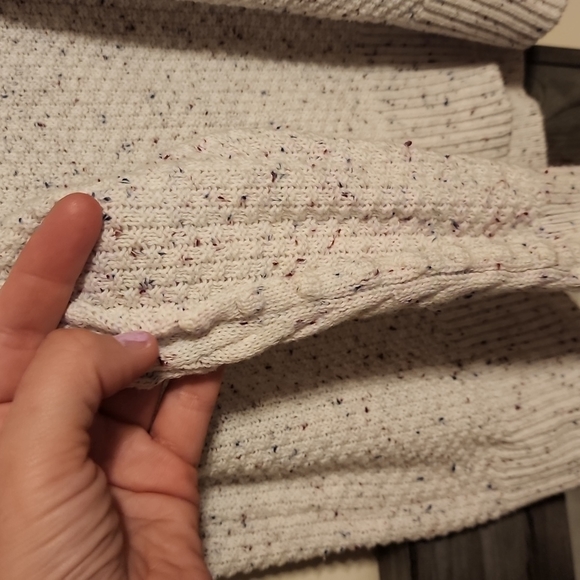 White Loft Sweater (speckled) - Picture 4 of 6